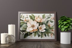 Watercolor Flowers Bouquets, illustration Background Product Image 2