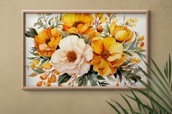 Watercolor Flowers Bouquets, illustration Background Product Image 2