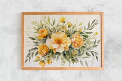 Watercolor Flowers Bouquets, illustration Background Product Image 2