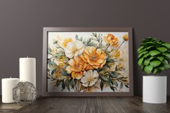 Watercolor Flowers Bouquets, illustration Background Product Image 2