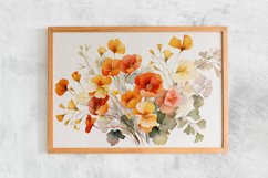 Watercolor Flowers Bouquets, illustration Background Product Image 2