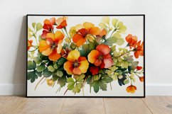 Watercolor Flowers Bouquets, illustration Background Product Image 2