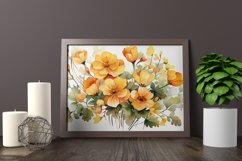 Watercolor Flowers Bouquets, illustration Background Product Image 2
