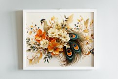 Watercolor Flowers Bouquets, illustration Background Product Image 2