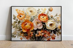 Watercolor Flowers Bouquets, illustration Background Product Image 2