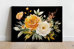 Watercolor Flowers Bouquets, illustration Background Product Image 2