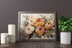 Watercolor Flowers Bouquets, illustration Background Product Image 2