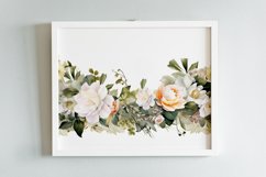 Watercolor Flowers Bouquets, illustration Background Product Image 2