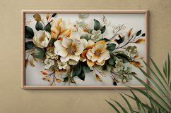 Watercolor Flowers Bouquets, illustration Background Product Image 2