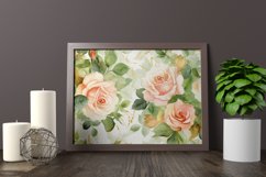 Watercolor Flowers Bouquets, illustration Background Product Image 2