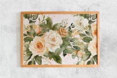 Watercolor Flowers Bouquets, illustration Background Product Image 2