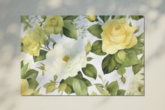 Watercolor Flowers Bouquets, illustration Background Product Image 2