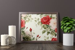 Watercolor Flowers Bouquets, illustration Background Product Image 2