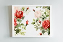Watercolor Flowers Bouquets, illustration Background Product Image 2