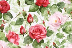 Watercolor Flowers Bouquets, illustration Background Product Image 1
