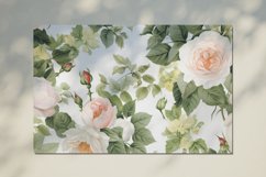 Watercolor Flowers Bouquets, illustration Background Product Image 2