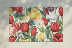 Watercolor Flowers Bouquets, illustration Background Product Image 2