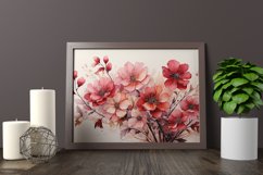 Watercolor Flowers Bouquets, illustration Background Product Image 2