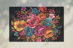 Watercolor Flowers Bouquets, illustration Background Product Image 2