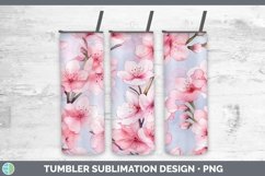 GorgeousWatercolor Flowers Tumbler design.