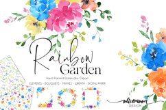 watercolor flowers clipart