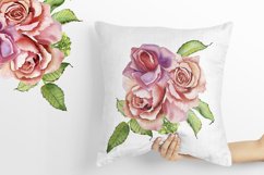 MEGA BUNDLE, Sublimation PNG, Watercolor roses Flowers Product Image 16