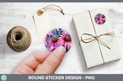 GorgeousWatercolor Flowers Stickers design.