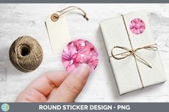 GorgeousWatercolor Flowers Stickers design.