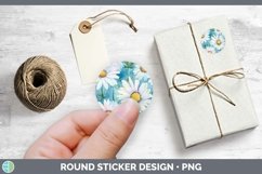 GorgeousWatercolor Flowers Stickers design.