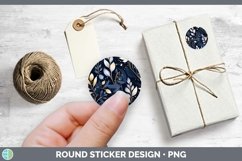 GorgeousWatercolor Flowers Stickers design.