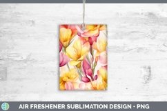 GorgeousWatercolor Flowers Air Freshener design.