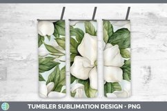 GorgeousWatercolor Flowers Tumbler design.