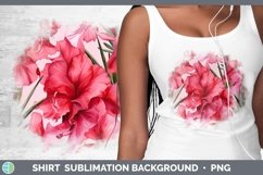 GorgeousWatercolor Flowers Shirt design.
