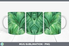 GorgeousWatercolor Flowers Mug Wrap design.