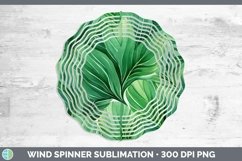 GorgeousWatercolor Flowers Wind Spinner design.