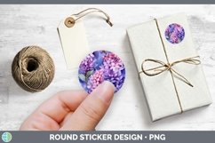 GorgeousWatercolor Flowers Stickers design.