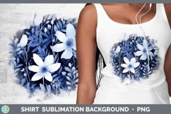 GorgeousWatercolor Flowers Shirt design.