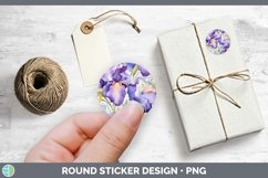 GorgeousWatercolor Flowers Stickers design.