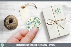 GorgeousWatercolor Flowers Stickers design.