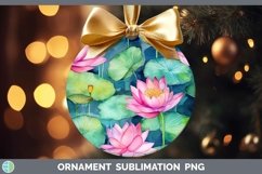 GorgeousWatercolor Flowers Ornament design.