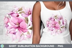 GorgeousWatercolor Flowers Shirt design.