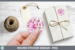 GorgeousWatercolor Flowers Stickers design.