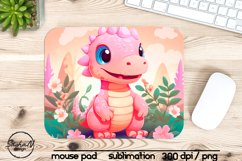Cute dino mouse pad designs Product Image 1