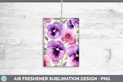 GorgeousWatercolor Flowers Air Freshener design.