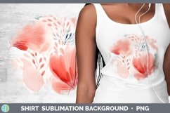 GorgeousWatercolor Flowers Shirt design.