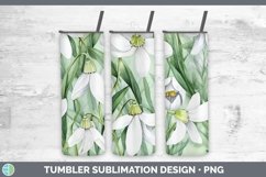 GorgeousWatercolor Flowers Tumbler design.