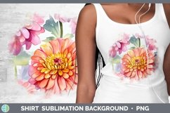 GorgeousWatercolor Flowers Shirt design.