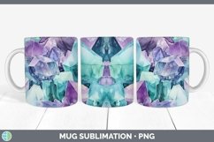 GorgeousWatercolor Mug Wrap design.