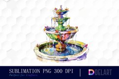 Fountain Design Clipart Product Image 1