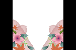 Watercolor frame decoration element frame concept Product Image 2